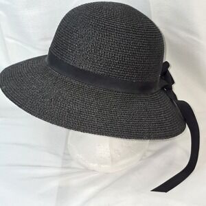 FURTALK‎ Womens Beach Sun Straw Hat UV UPF50 Travel Foldable Brim Summer UV Hat